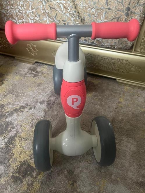 Loopfiets Qplay Roze Meisjes Peuters - Buitenspeelgoed, Kinderen en Baby's, Speelgoed | Buiten | Voertuigen en Loopfietsen, Zo goed als nieuw