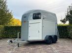 Mooie 2 paards Bockmann champion aluminium bodem, zadelkamer