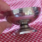 Vintage Franse RVS ijscoupes | 6 inox bistro dessert coupes, Overige materialen, Gebruikt, Verzenden, Kom(men)