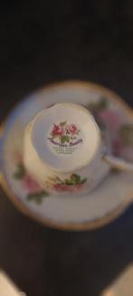 Anyversery rose royal albert, Ophalen of Verzenden, Zo goed als nieuw, Kop en/of schotel