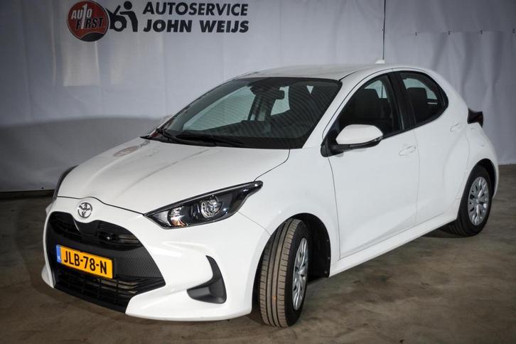 Toyota Yaris 1.0 VVT-i Active, achteruitrijcamera, airco, Auto's, Toyota, Bedrijf, Te koop, Yaris, ABS, Achteruitrijcamera, Adaptive Cruise Control