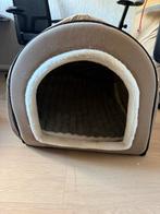 Dog Cave inclusief hondenkussen, Dieren en Toebehoren, Ophalen of Verzenden, Zo goed als nieuw