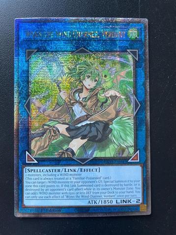 Wynn the Wind Charmer, Verdant (Quarter Century Secret Rare) beschikbaar voor biedingen