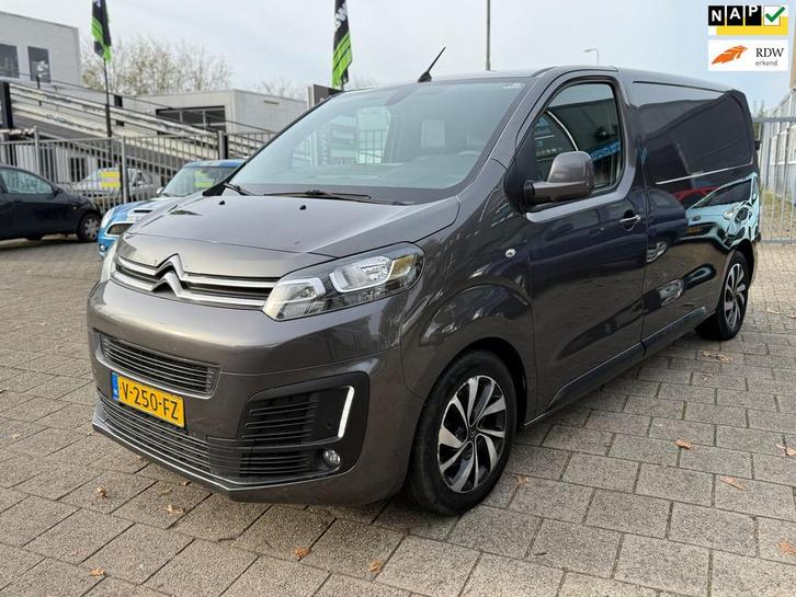 Citroen Jumpy 2.0 BlueHDI 180 Club | AUTOMAAT ! NETTE BUS!, Auto's, Bestelauto's, Bedrijf, Te koop, ABS, Airbags, Airconditioning