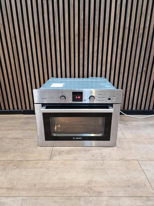 Luxe Rvs Bosch combi oven (Gratis bezorgen), Witgoed en Apparatuur, Ovens, Zo goed als nieuw, Inbouw, Oven, 45 tot 60 cm, 60 cm of meer