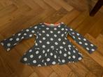 Jurk maat 98 - Katoen, bolletjes, grappig label, Ophalen of Verzenden, Zo goed als nieuw, Meisje