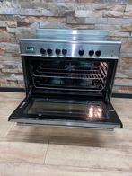 Boretti M-System keramische Fornuis RVS 5 zones 90 cm, Witgoed en Apparatuur, Fornuizen, 60 cm of meer, Keramisch, Ophalen of Verzenden
