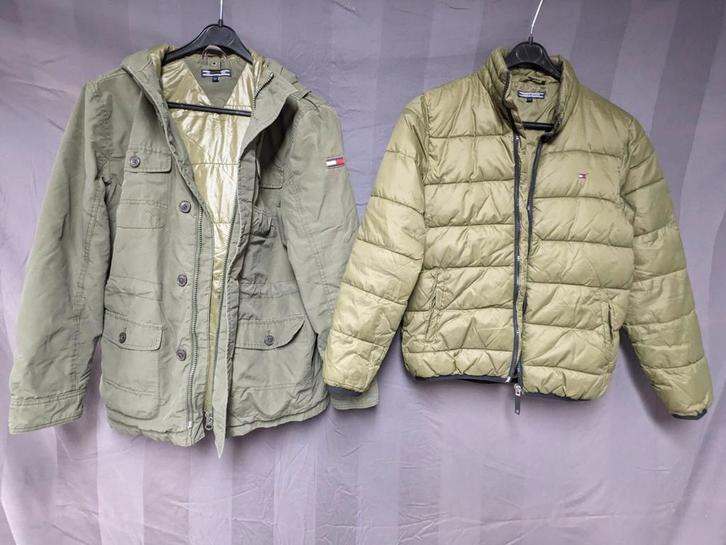 2 in 1 Puffer / Parka Tommy Hilfiger winterjas (152), Kinderen en Baby's, Kinderkleding | Maat 152, Gebruikt, Jongen, Jas, Ophalen of Verzenden