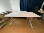 Ikea Bekant wit 160cm x 80cm met snoerennet, Huis en Inrichting, Bureaus, Ophalen, In hoogte verstelbaar, Zo goed als nieuw, Bureau