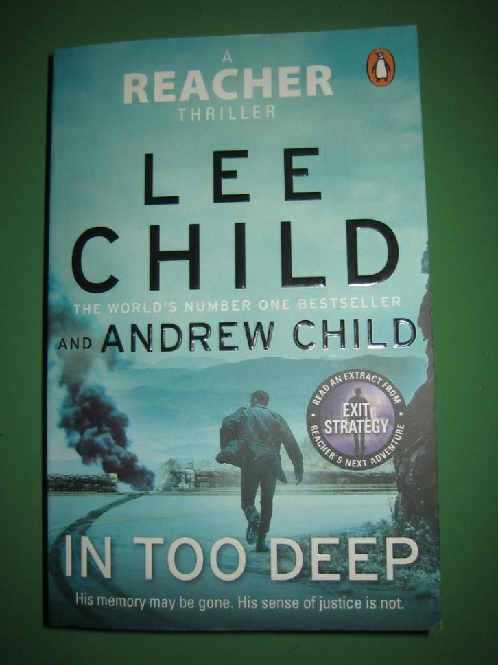 In too deep Jack Reacher, Boeken, Thrillers, Zo goed als nieuw, Amerika, Ophalen of Verzenden
