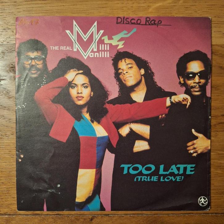 Real Milli Vanilli - Too Late (029), Cd's en Dvd's, Vinyl Singles, Gebruikt, Pop, Verzenden