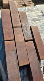 ✅️🧱11.5M2 GEBAKKEN WAALTJES VOOR 250,-, Tuin en Terras, Tegels en Klinkers, Ophalen of Verzenden, Zo goed als nieuw, Beton, Klinkers