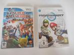Nintendo WII: Super Smash Bros. Brawl en Mario Kart wii, Vechten, Ophalen of Verzenden, Zo goed als nieuw, 3 spelers of meer