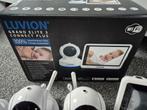 Luvion Grand Elite 3 Connect Plus Babyfoon, Kinderen en Baby's, Babyfoons, Ophalen of Verzenden, Gebruikt, 250 meter of meer, Terugspreekfunctie
