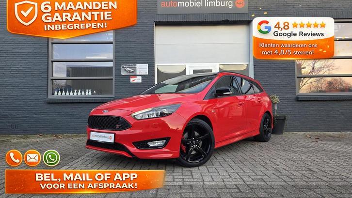 Ford Focus Wagon 1.5 Red Edition ST-line | Bi-xenon | LED |, Auto's, Ford, Bedrijf, Te koop, Focus, ABS, Airbags, Airconditioning