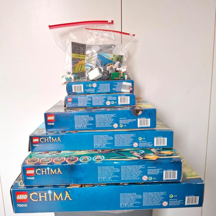 Lego Chima 8 pakketten in één koop, Kinderen en Baby's, Speelgoed | Duplo en Lego, Zo goed als nieuw, Lego, Complete set, Ophalen of Verzenden