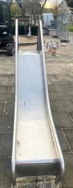 RVS Glijbaan - Speeltuin, Kinderen en Baby's, Speelgoed | Buiten | Speeltoestellen, Ophalen of Verzenden, Gebruikt, Glijbaan