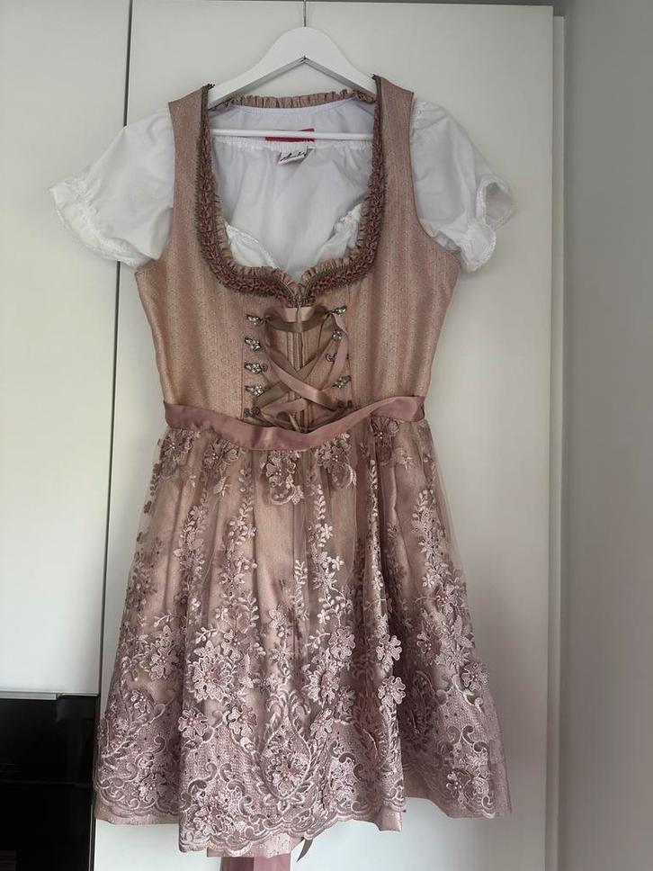 Titolerjurk - Dirndl, Kleding | Dames, Carnavalskleding en Feestkleding, Zo goed als nieuw, Kleding, Carnaval, Maat 42/44 (L)