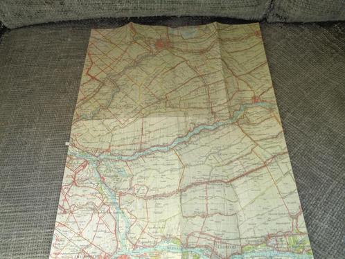 Stafkaart NL leger Gorinchem W oorlog 1937 W wo2, Verzamelen, Militaria | Algemeen, Landmacht, Overige typen, Nederland, Verzenden