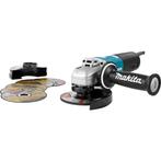 Makita 9565HRX1 haakse slijper 1100W 125mm nieuw, Doe-het-zelf en Verbouw, Makita, Haakse handslijpmachine, Minder dan 700 watt