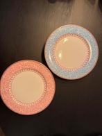 Pip Studio Dinerborden 26,5cm 5x roze & 5x blauw, Ophalen, Nieuw, Bord(en), Overige stijlen