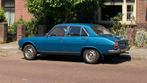 Peugeot 504 Berline Ti 1973 Blauw, Auto's, Peugeot, Achterwielaandrijving, Leder, Handgeschakeld, 1000 kg