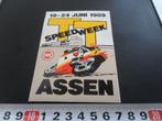 sticker assen TT 1989 speedweek lucky strike motor race *, Ophalen, Zo goed als nieuw, Bedrijf of Vereniging