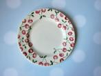Vintage bord EIT England, kersen-motief, doorsnee 22,5 cm, Gebruikt, Ophalen of Verzenden, Bord(en), Overige stijlen
