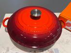 Nieuwe Le Creuset Campagnard 30 cm zwart interieur!, Huis en Inrichting, Keuken | Potten en Pannen, Gietijzer, Nieuw, Ophalen of Verzenden