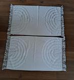 ‼️2 X ECRU VLOERKLEDEN 117 CM X 0.73 CM KLEED WANDKLEED DOEK, Ophalen of Verzenden