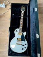 Epiphone Les Paul Custom Pro alpine white, Ophalen, Zo goed als nieuw, Solid body, Epiphone