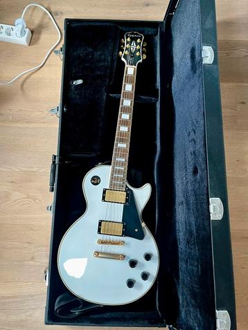 Epiphone Les Paul Custom Pro alpine white beschikbaar voor biedingen