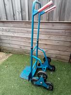 Trappensteekwagen steekwagen trappen zgan, Doe-het-zelf en Verbouw, Transportwagens, 60 tot 80 liter, Ophalen, Zo goed als nieuw