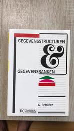 Vintage boek 1989 Gegevensstructuren & Gegevensboeken, Ophalen of Verzenden