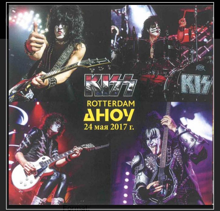 Kiss 2 cd Rotterdam 2017 live no lp herbeleef de toffe show, Verzamelen, Muziek, Artiesten en Beroemdheden, Nieuw, Cd of Plaat