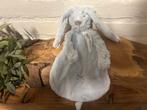 Happy Horse Knuffeldoek Rabbit RICHIE  zacht blauw 25 CM, Ophalen of Verzenden, Zo goed als nieuw, Konijn