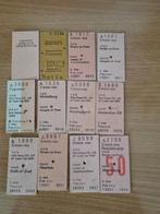 N.S. Diverse treinkaartjes ook buitenland. (9), Overige merken, Gelijkstroom of Wisselstroom, Overige typen, Ophalen of Verzenden