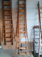Houten ladders, Ophalen, 4 meter of meer
