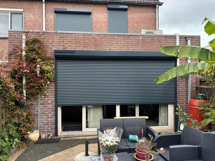 Rolluiken solar rolluik zonne-energie, Doe-het-zelf en Verbouw, Rolluiken, Nieuw, Wit, Ophalen of Verzenden