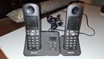 Philips Dect D605 Duo Telefoon - Nieuwstaat, Ophalen of Verzenden, Zo goed als nieuw, 2 handsets, Stralingsarm