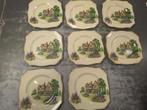 Royal Winton Old English Manor Gebak Bordjes, Ophalen of Verzenden