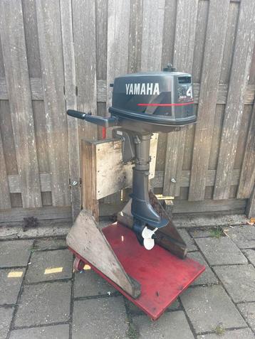 Yamaha 4 pk 2 takt kortstaart buitenboordmotor boot motor. beschikbaar voor biedingen
