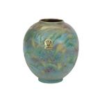 Abstracte Ruscha Art 863 Bolle Blauwe Vaas Zeldzaam West Ger, Antiek en Kunst, Antiek | Vazen, Ophalen of Verzenden