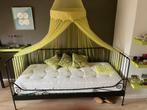 compleet bed ( eenslaper ) met klamboe en matras, Ophalen, Verstelbaar, 90 cm, Eenpersoons