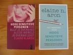 Twee boeken Hoogsensitiviteit Elaine N.Aron., Ophalen, Zo goed als nieuw, Cognitieve psychologie, Elaine N. Aron