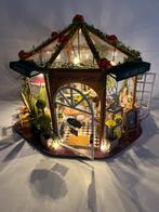 Garden Cafe - Tuin Cafe - miniatuur poppenhuis +verlichting, Verzamelen, Poppenhuizen en Toebehoren, Ophalen of Verzenden, Zo goed als nieuw
