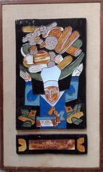 HENK POTTERS: KERAMIEK TABLEAU BECKERS DEURNE 37 x 22 cm., Ophalen of Verzenden, Nieuw