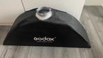 Godox Softbox Bowens Mount + grid 22x90cm, Audio, Tv en Foto, Fotografie | Fotostudio en Toebehoren, Ophalen, Zo goed als nieuw