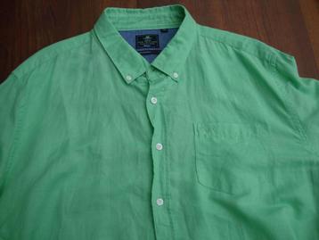 Heren NZA linnen shirt groen maat XXL zgan beschikbaar voor biedingen