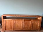 Teak dressoir Foucault style, Ophalen, Met deur(en), Teakhout, Zo goed als nieuw
